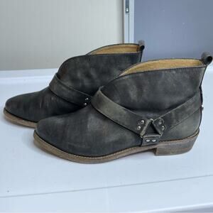 Koolaburra by UGG Santa Barbara Dame harness ankle‎ boots western size 8